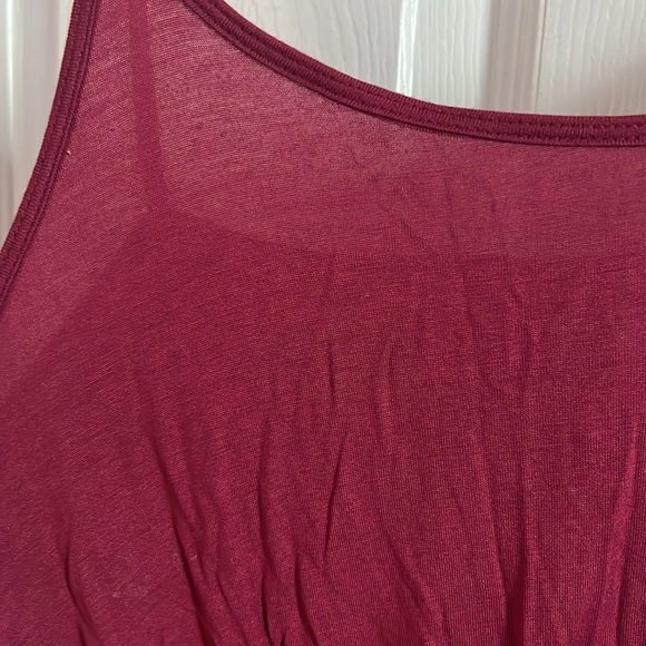 Maroon cami maxi dress from H&M - Picture 5 of 5